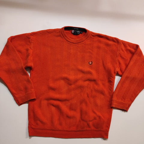 Ralph Lauren Chaps Vintage Sweater L Orange #6795