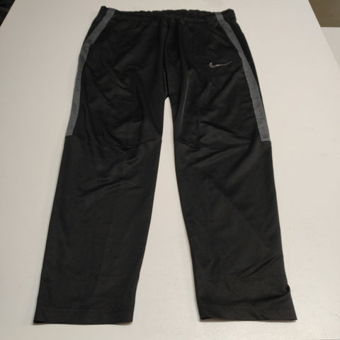 Nike Track Pants Vintage Grey Stripes XL aber kurz Baggy #7574