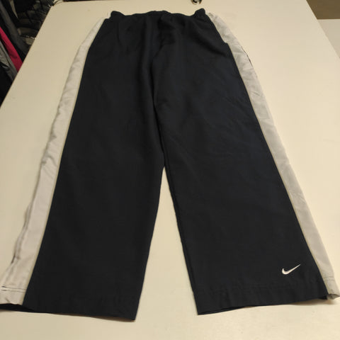 Nike Track Pants Vintage L - XL White Stripes #7606 Baggy