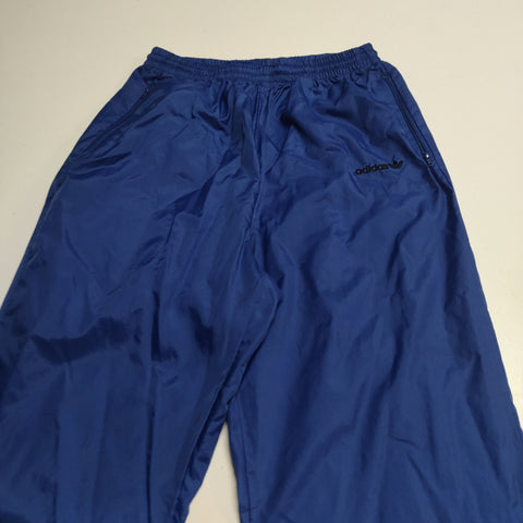 Adidas Vintage Track Pants M - L Nylon Stoff aus Regenjacke #7609