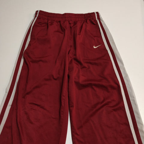 Nike Track Pants Vintage White Stripes S Baggy #7646