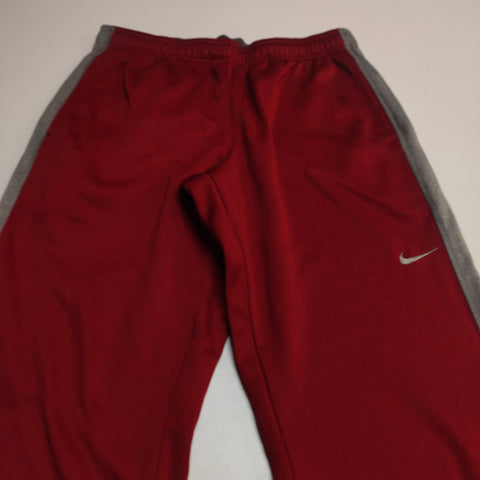 Nike Track Pants Vintage L Grey Stripes Baggy #7663