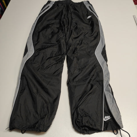 Nike Track Pants Vintage L Nylon Stoff aus Regenjacke #7796