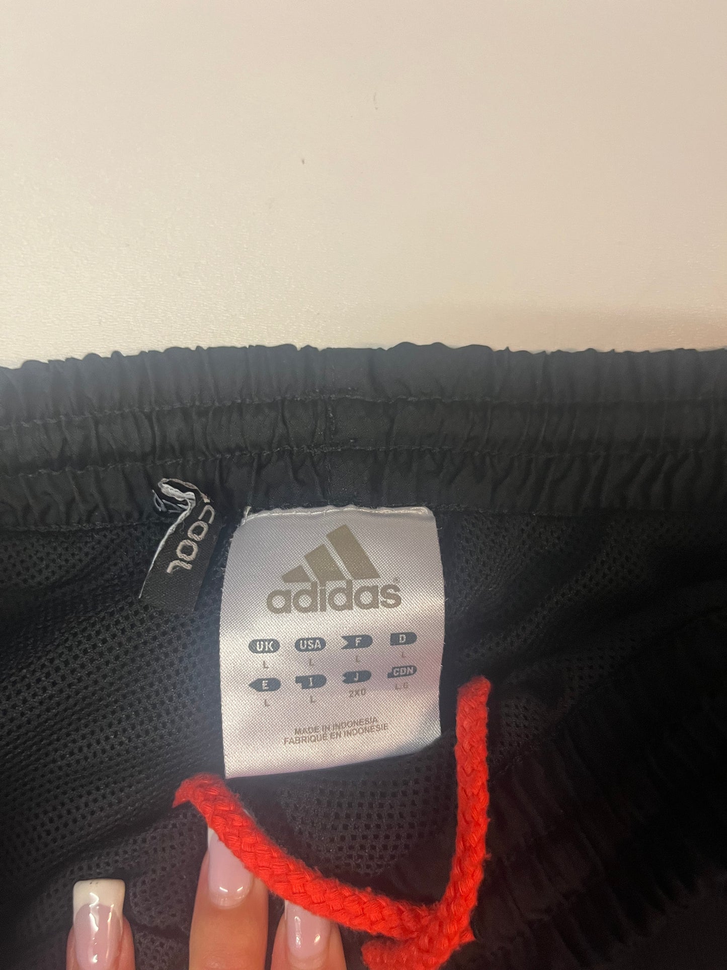 Vintage Adidas Trackpants baggy L 3936