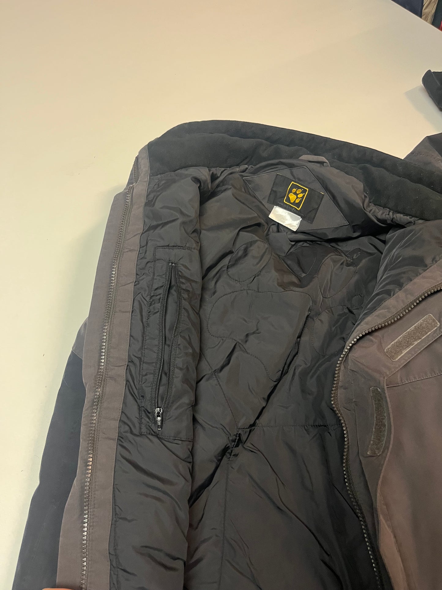 Vintage Jack Wolfskin Jacke gefüttert S 4985
