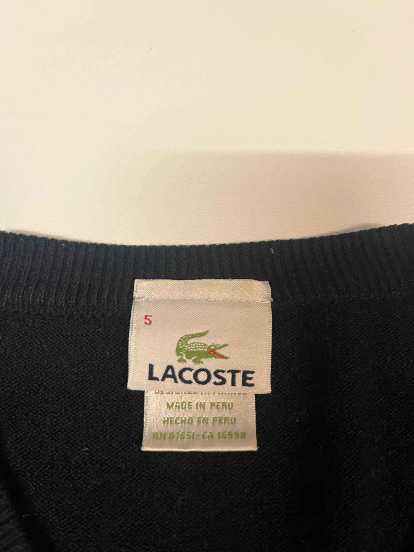 Lacoste Vintage Pullover S 4574