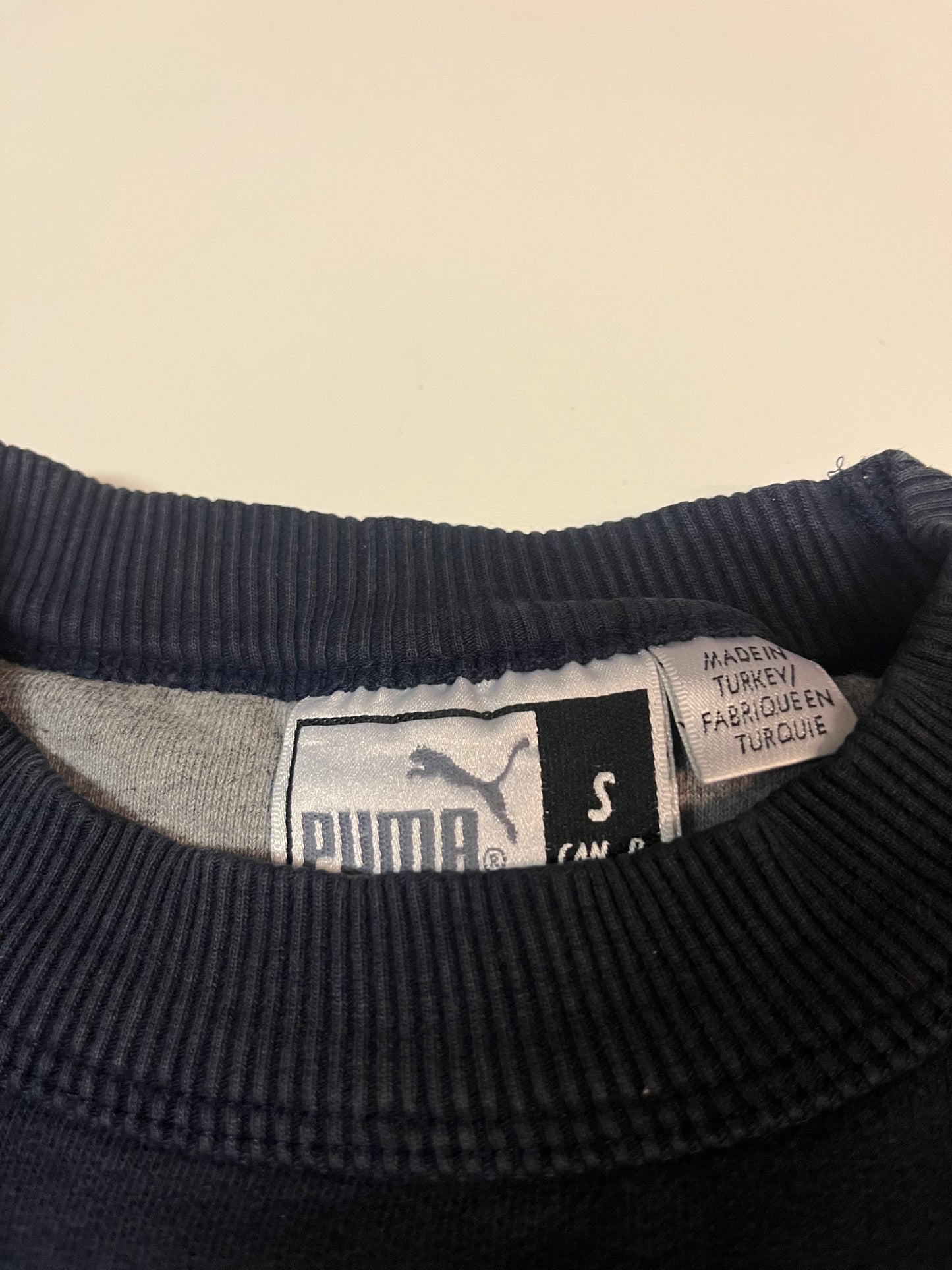 Puma Vintage Pullover Navy S 4575