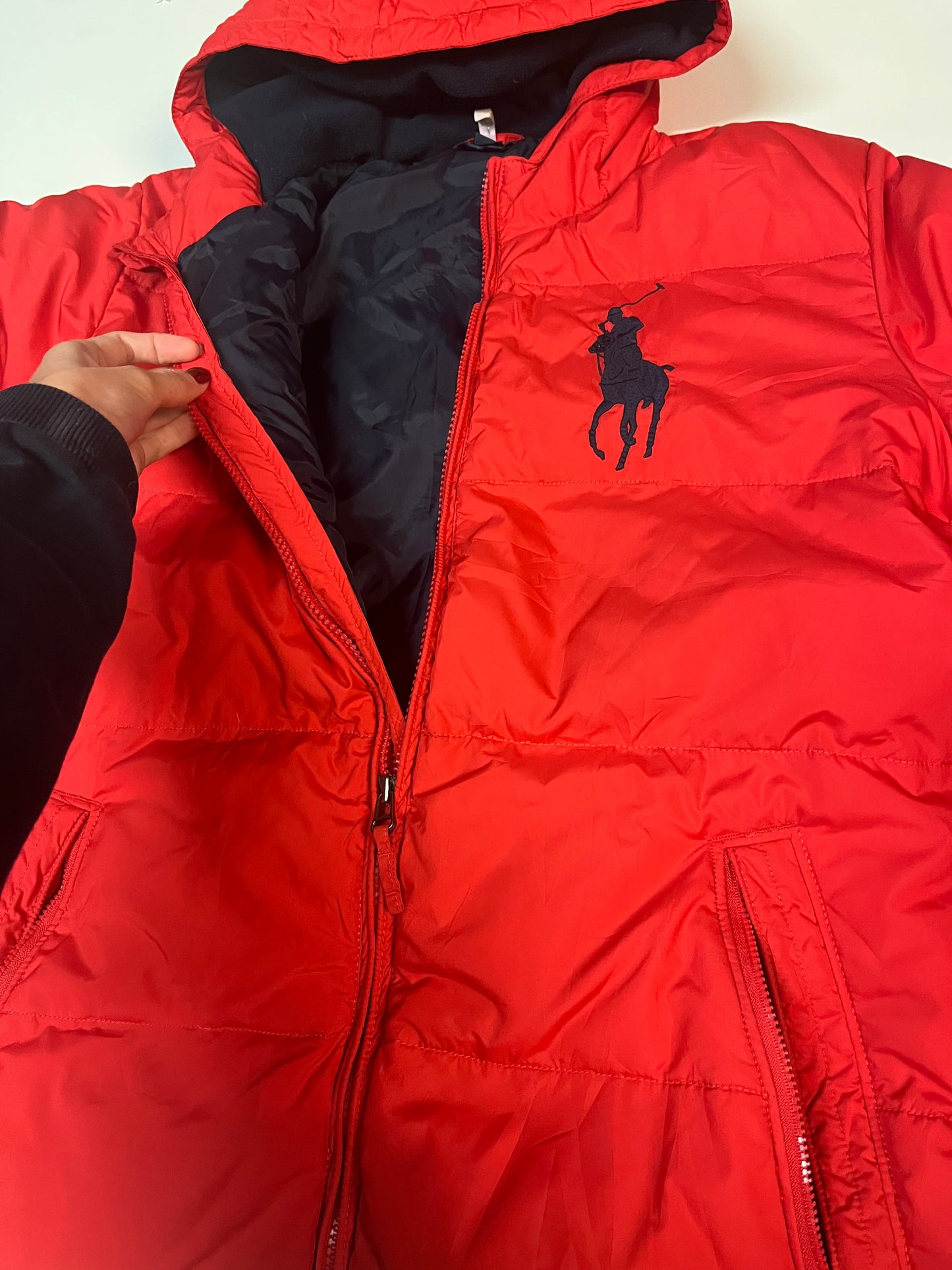 Polo Ralph Lauren Vintage Daunenjacke Xl fit S 4743