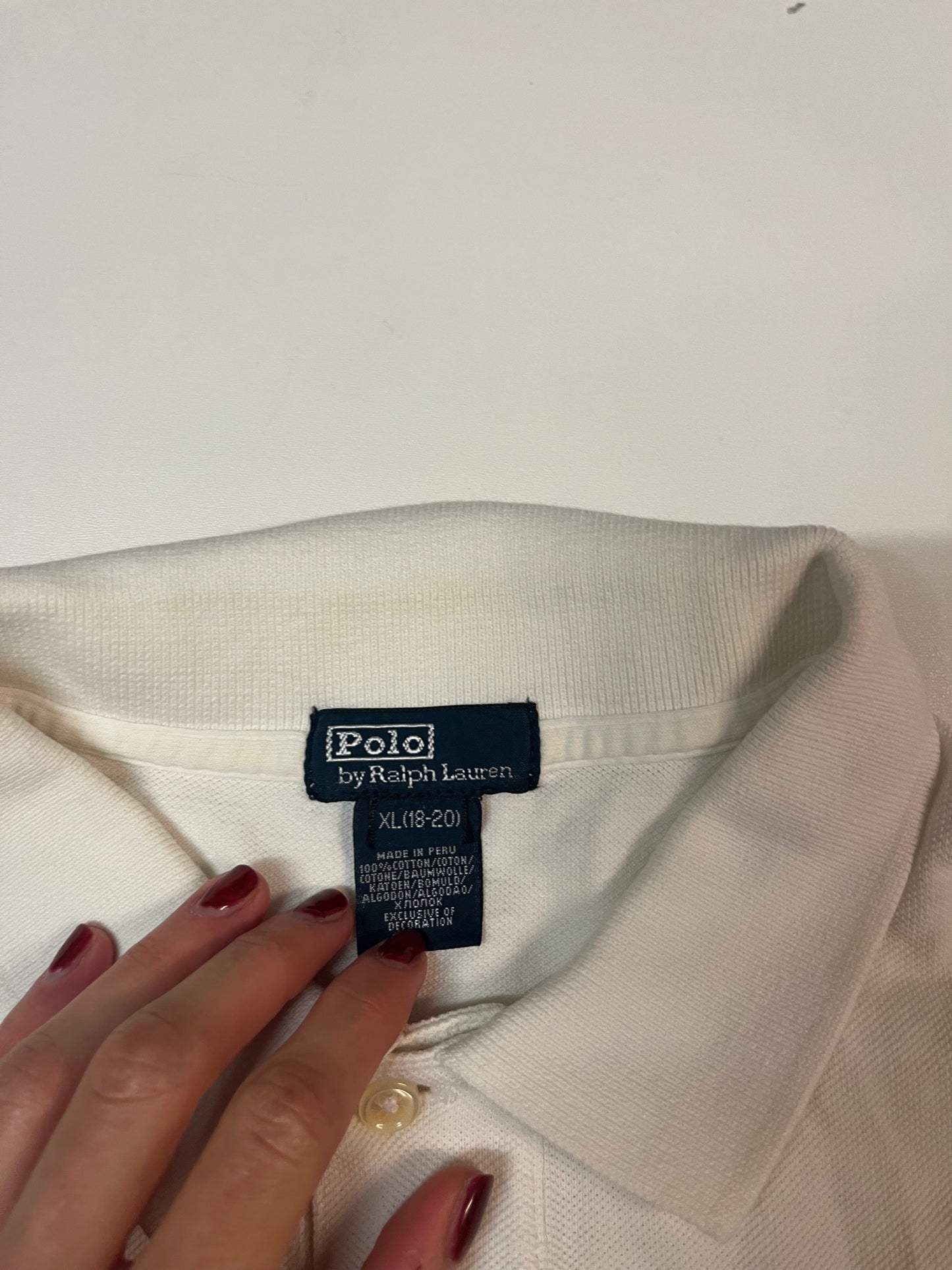 Polo Ralph Lauren Vintage Poloshirt Xl 4808