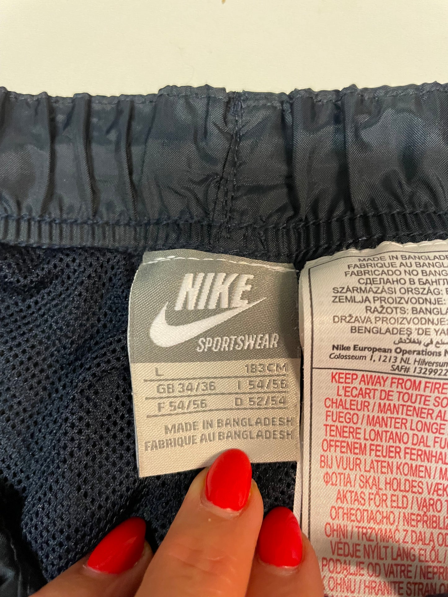 Nike Vintage Trackpants Baggy L 3332