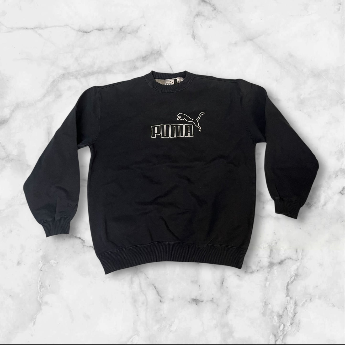 Puma Vintage Pullover Navy S 4575