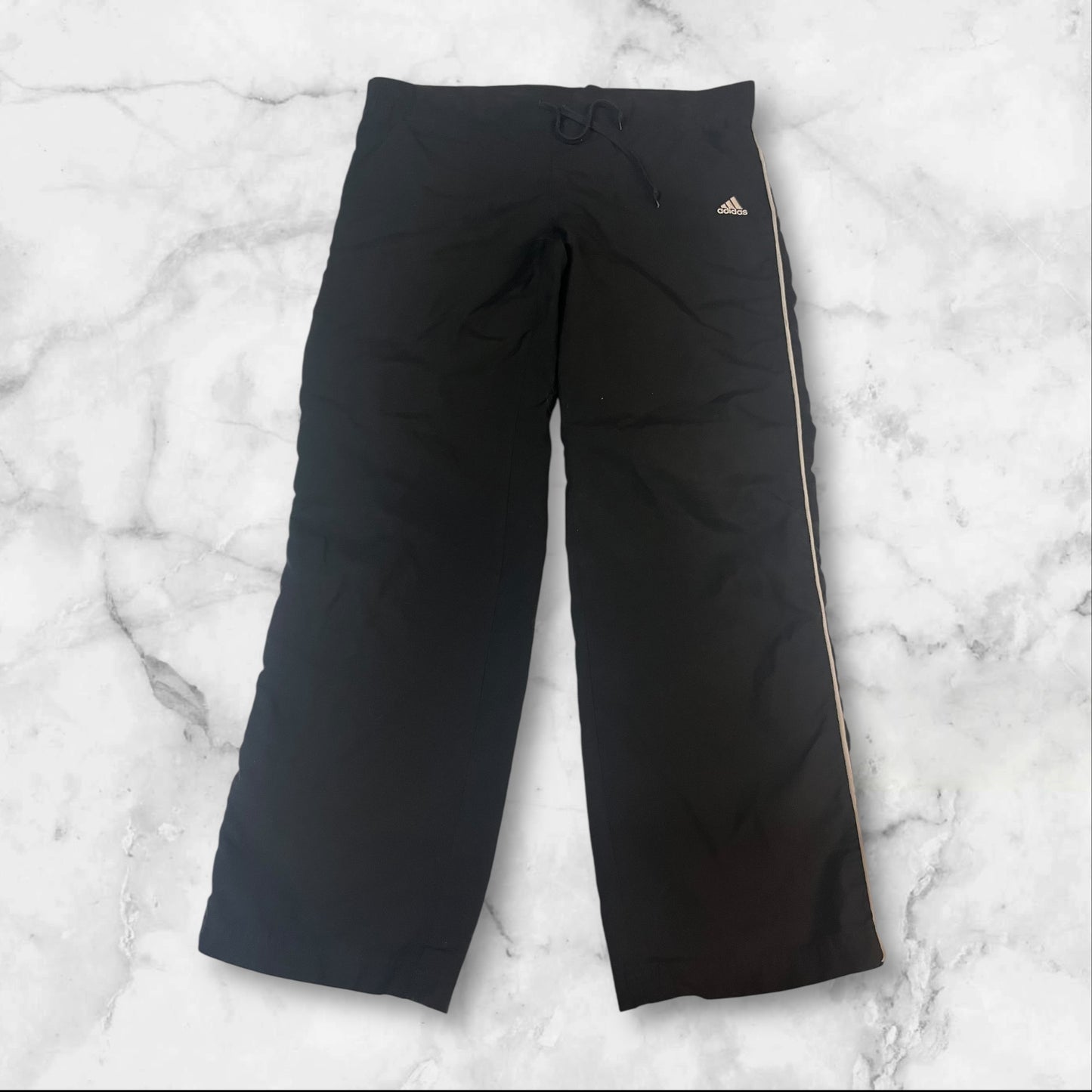 Vintage Adidas Trackpants baggy 16 fit S Bund kaputt 3507