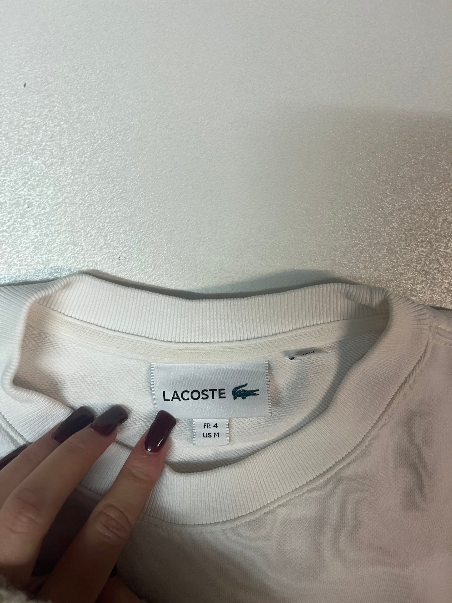 Vintage Lacoste Sweatshirt M 4783
