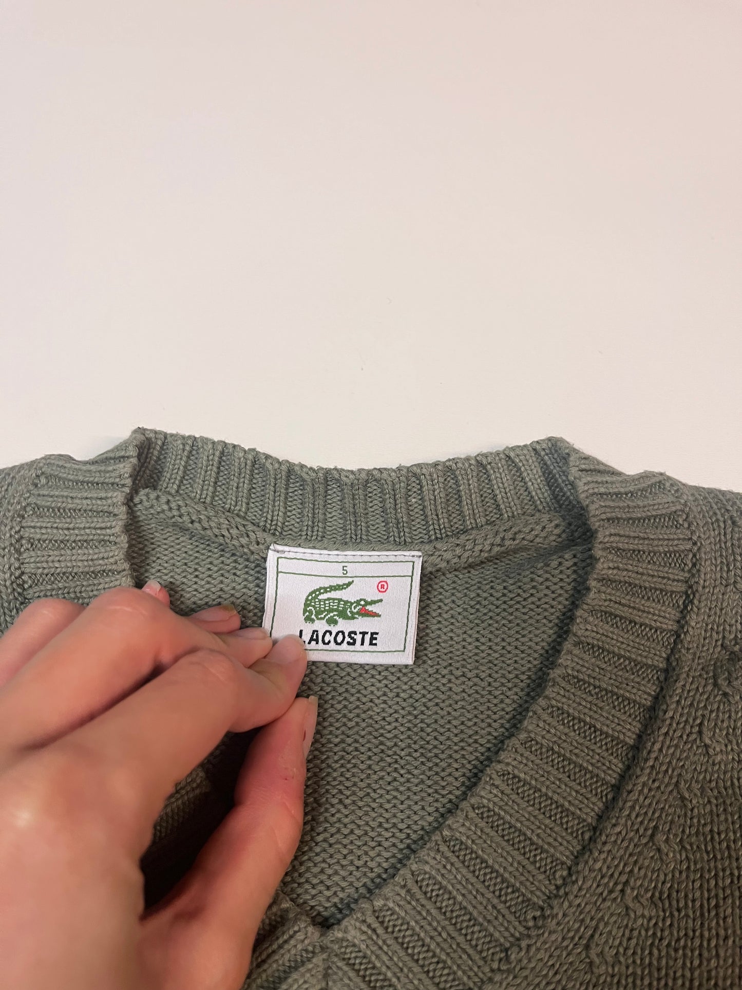 Lacoste Vintage Pullover M-L 4901