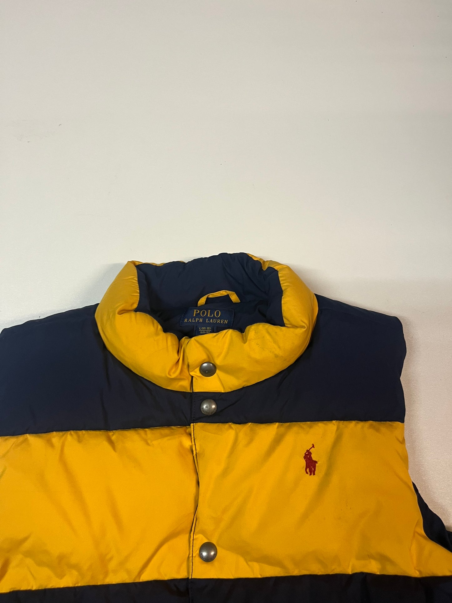 Vintage Polo Ralph Lauren Puffer Weste Kids L fit S 4986