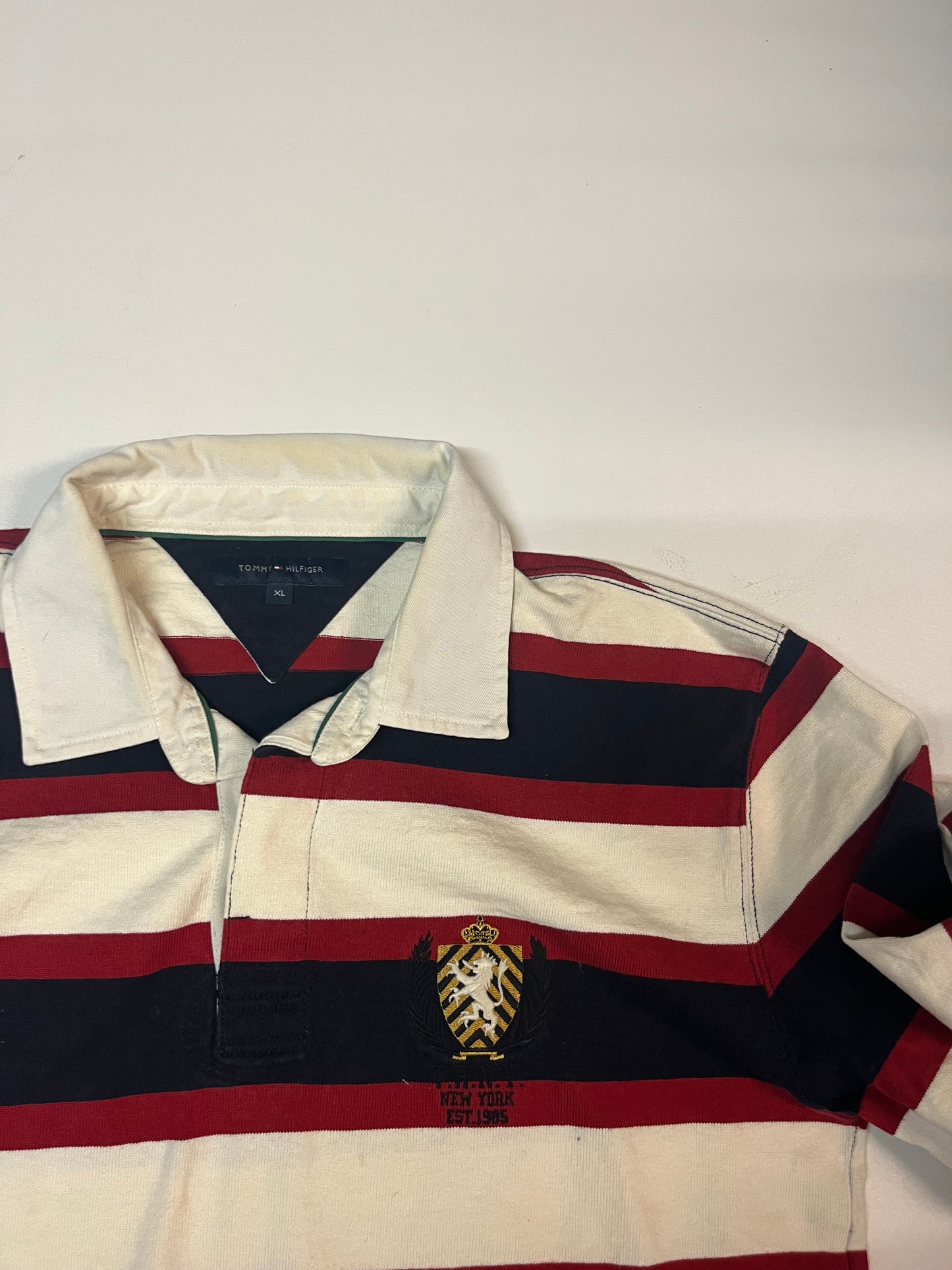 Vintage Tommy Hilfiger Rugby Shirt XL 3295