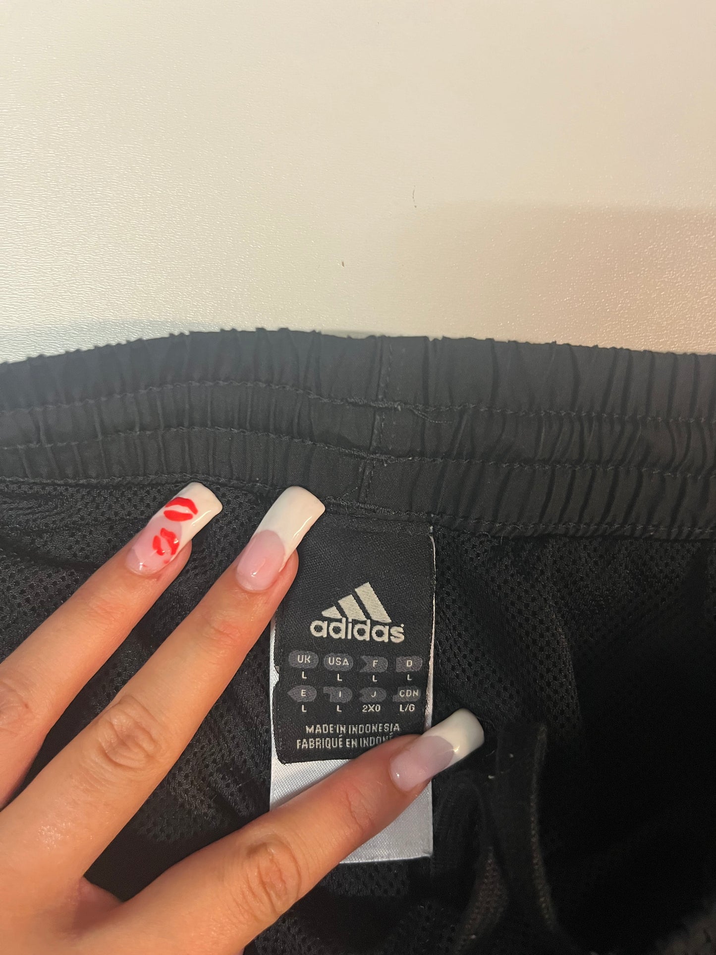Vintage Adidas Trackpants baggy L 3355
