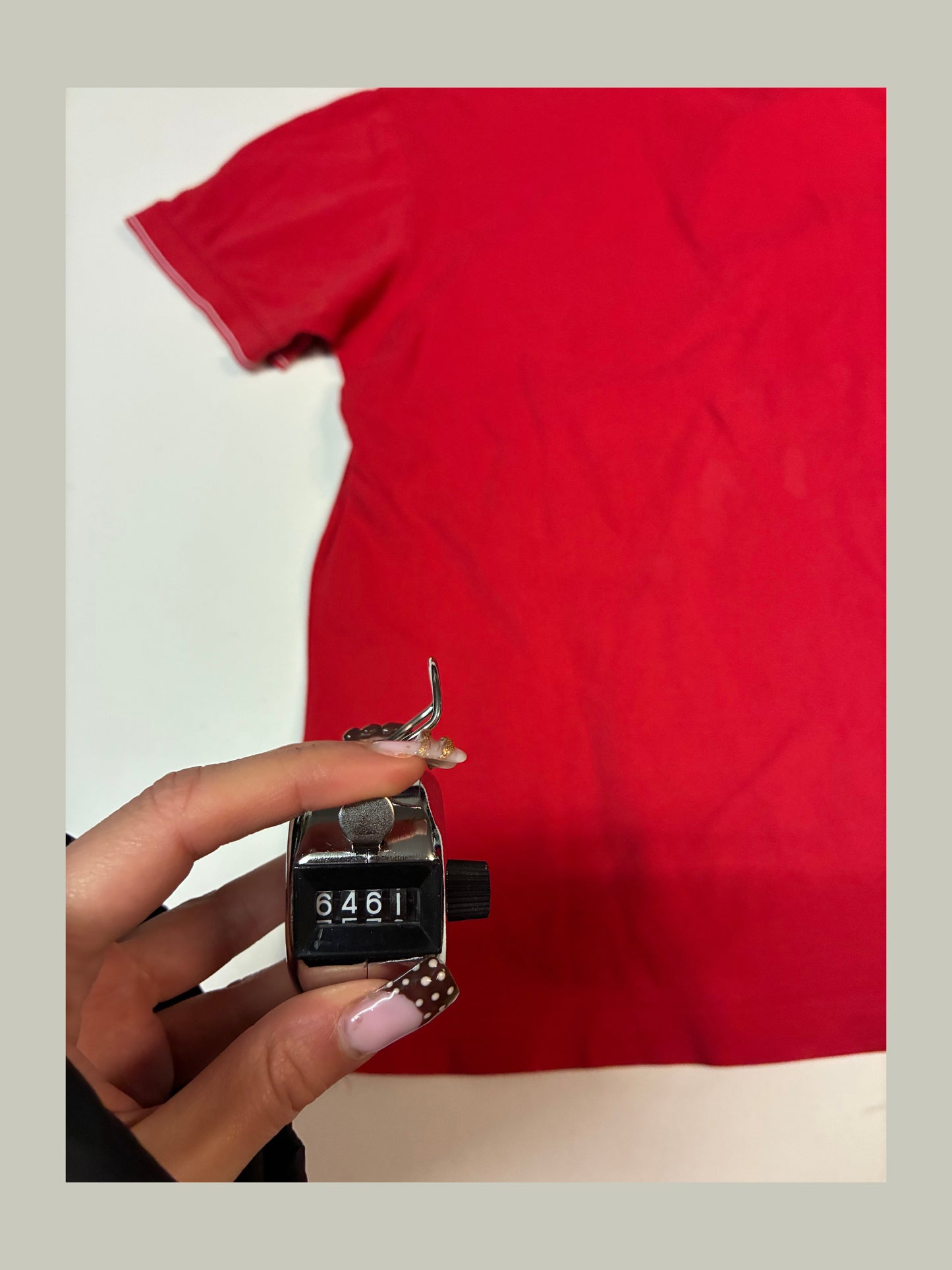 Vintage Reebok polo shirt mit Loch M 6461