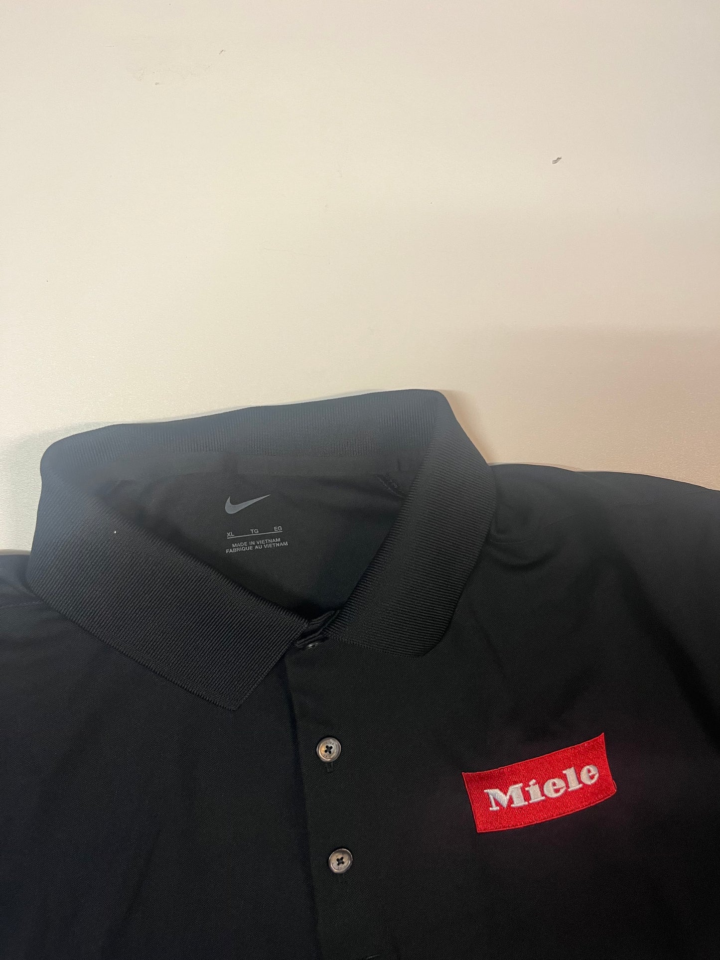 Vintage Nike Polo Shirt mit Etikett XL 4186