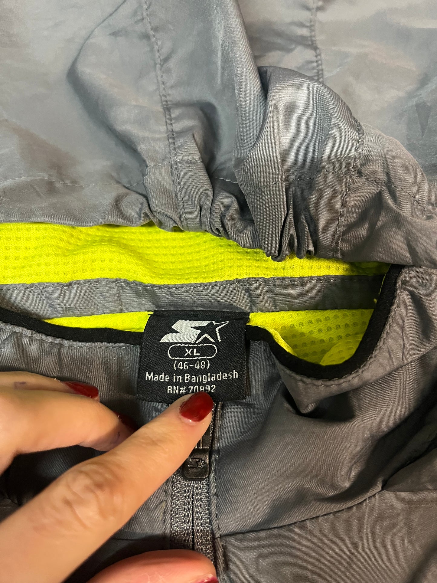 Starter Vintage Regenjacke Xl 4694