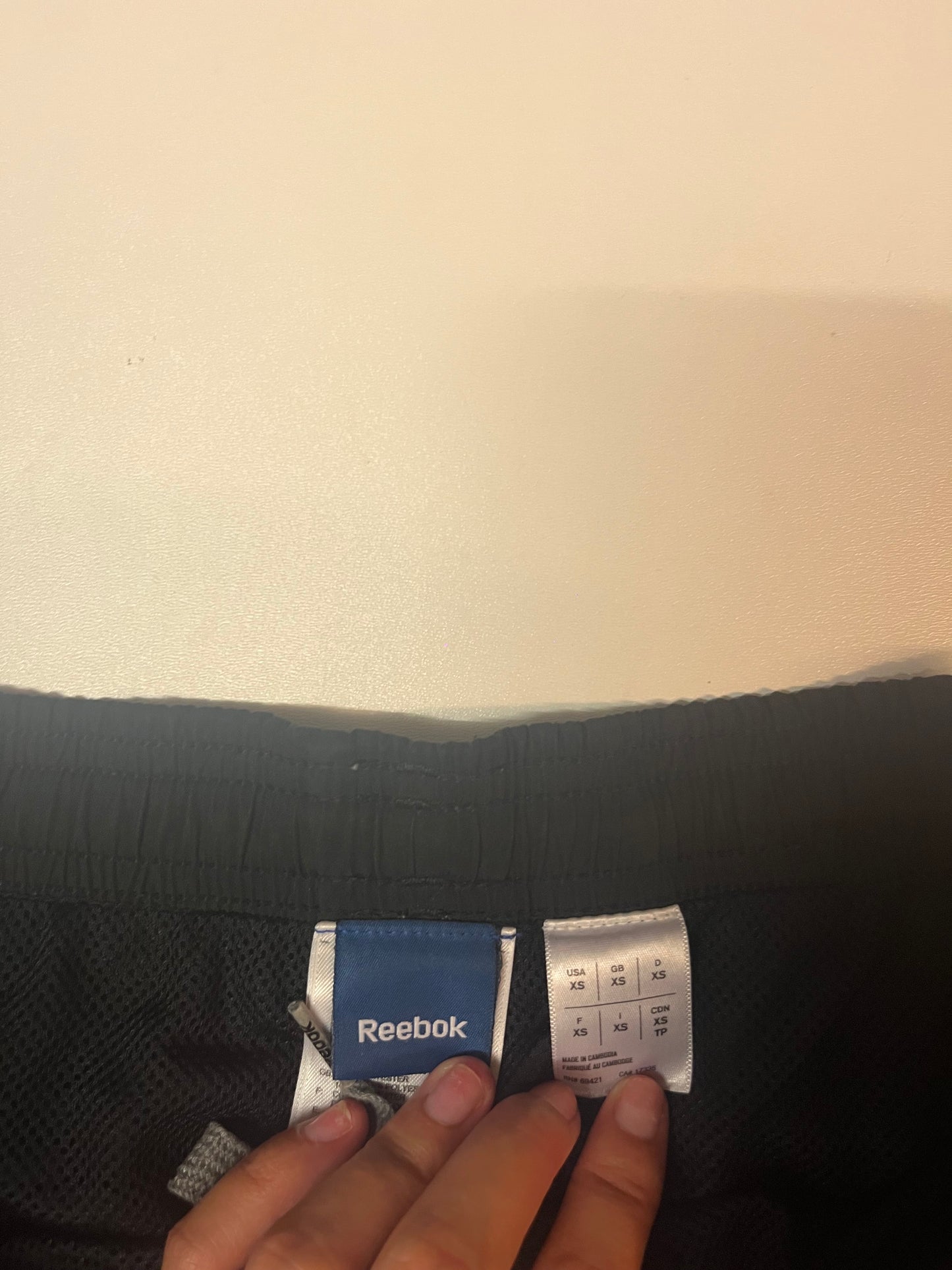 Vintage Reebok Trackpants XS fit S 3240