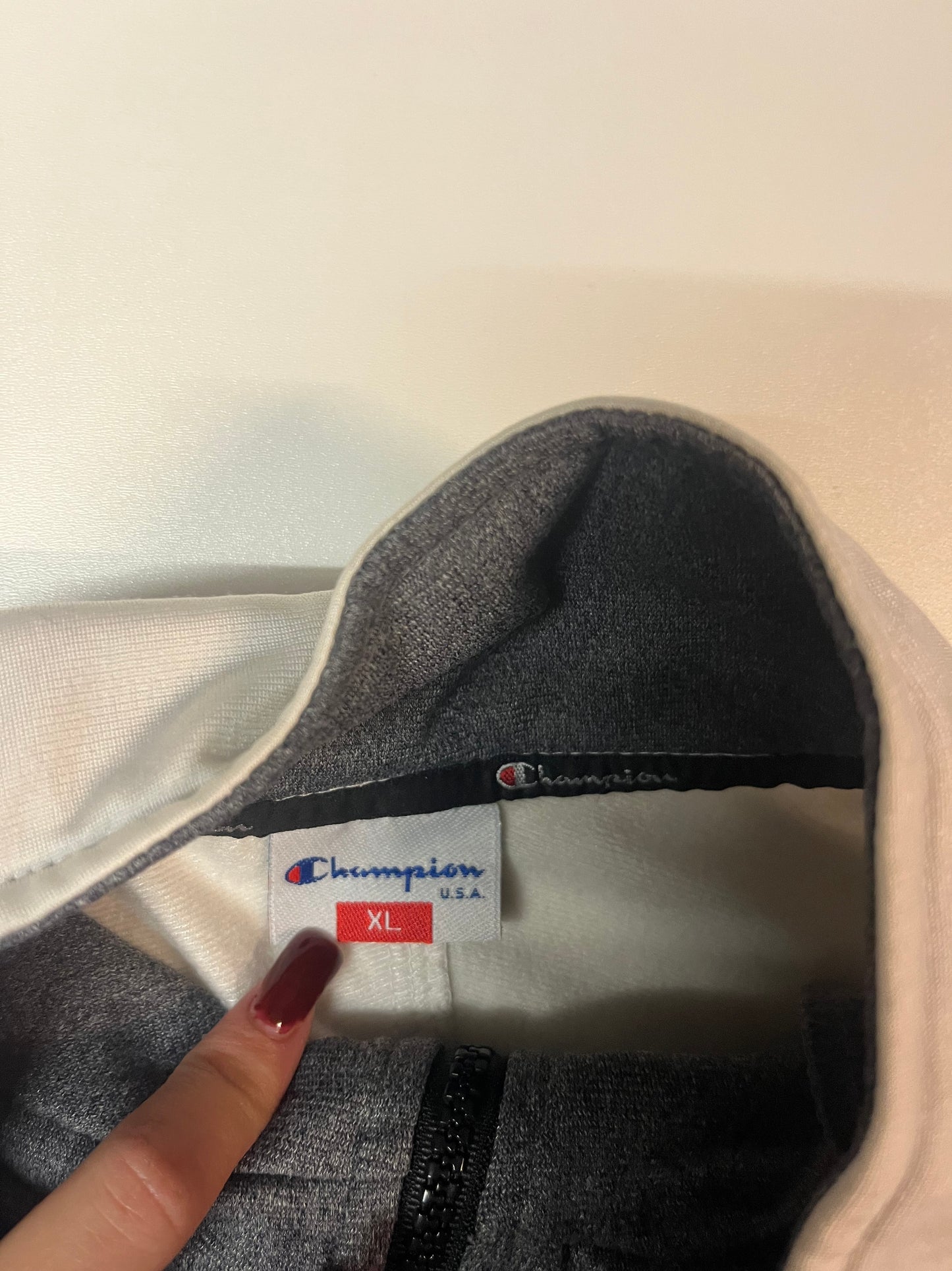 Vintage Champion Trainingsjacke XL fit M 4989