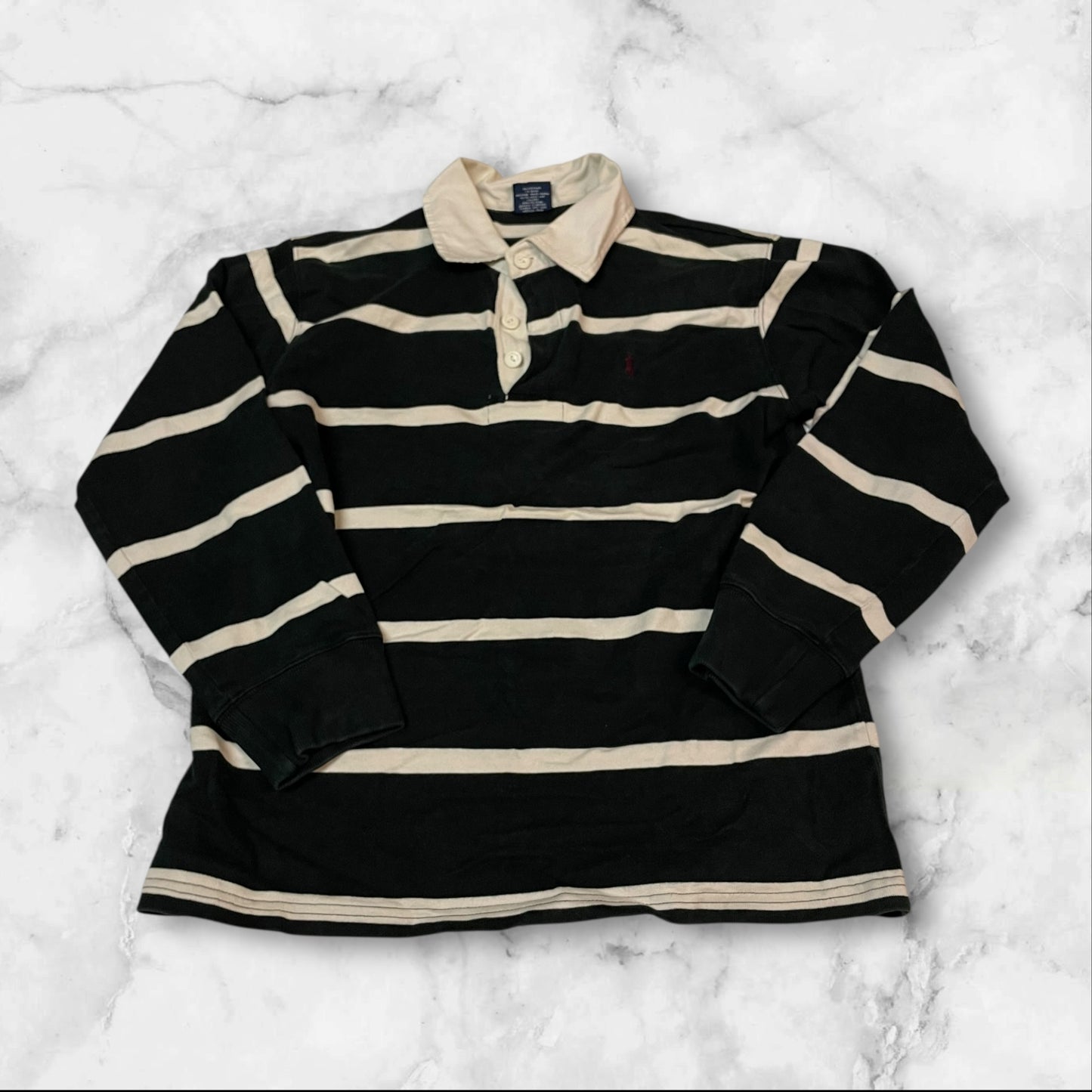 Polo Ralph Lauren Vintage Poloshirt Kids L 4934