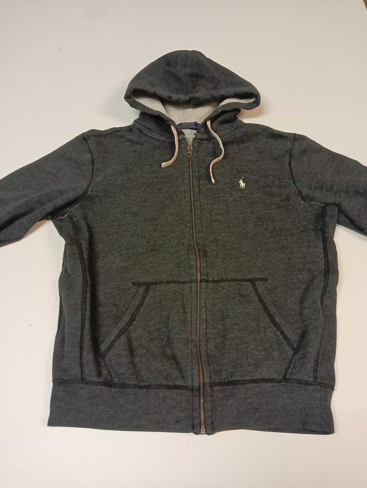 Ralph Lauren Vintage Zip Hoodie M 1664