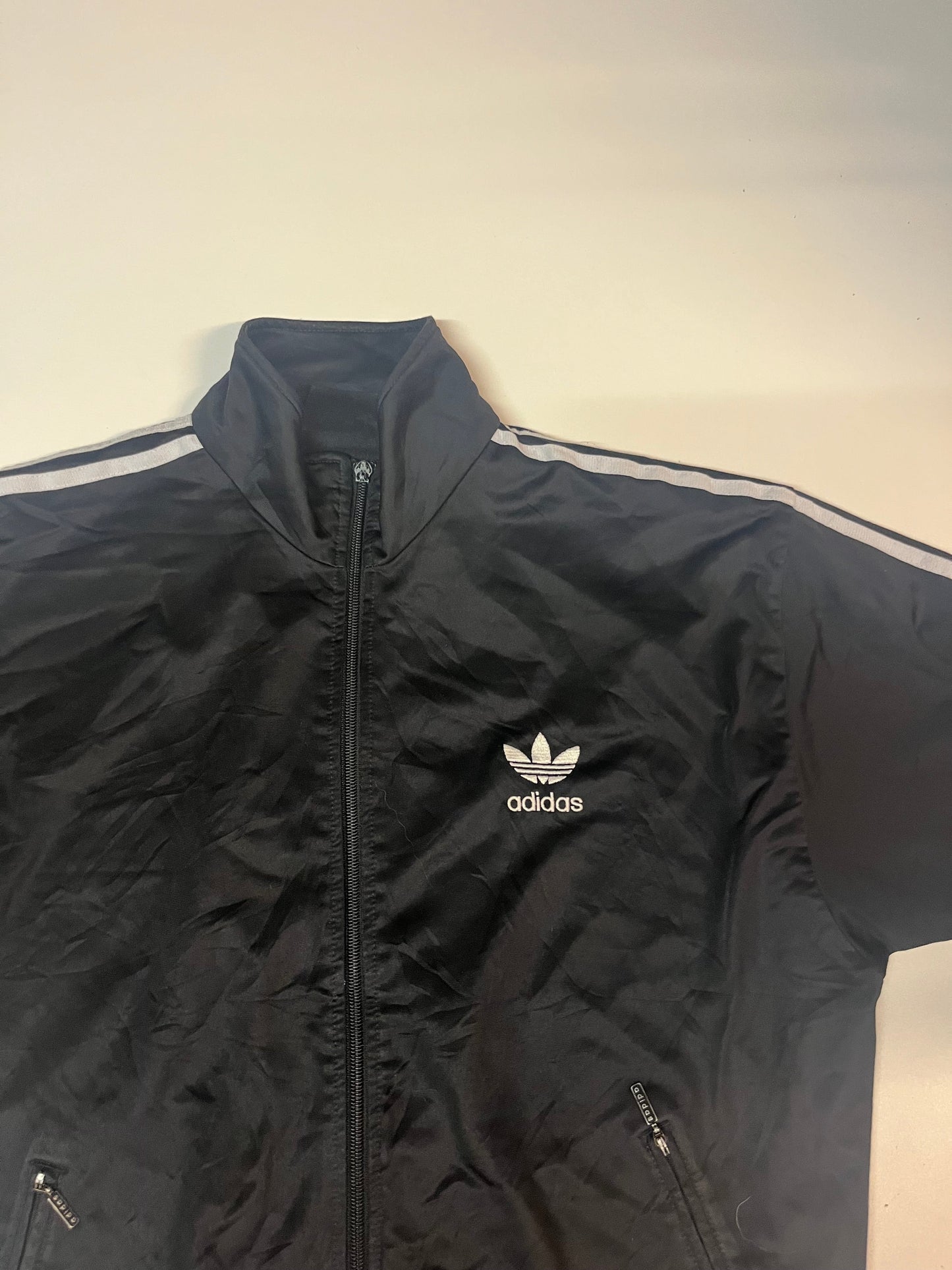 Vintage Adidas Jacke Kids 174 fit S Reißverschluss kaputt 3166