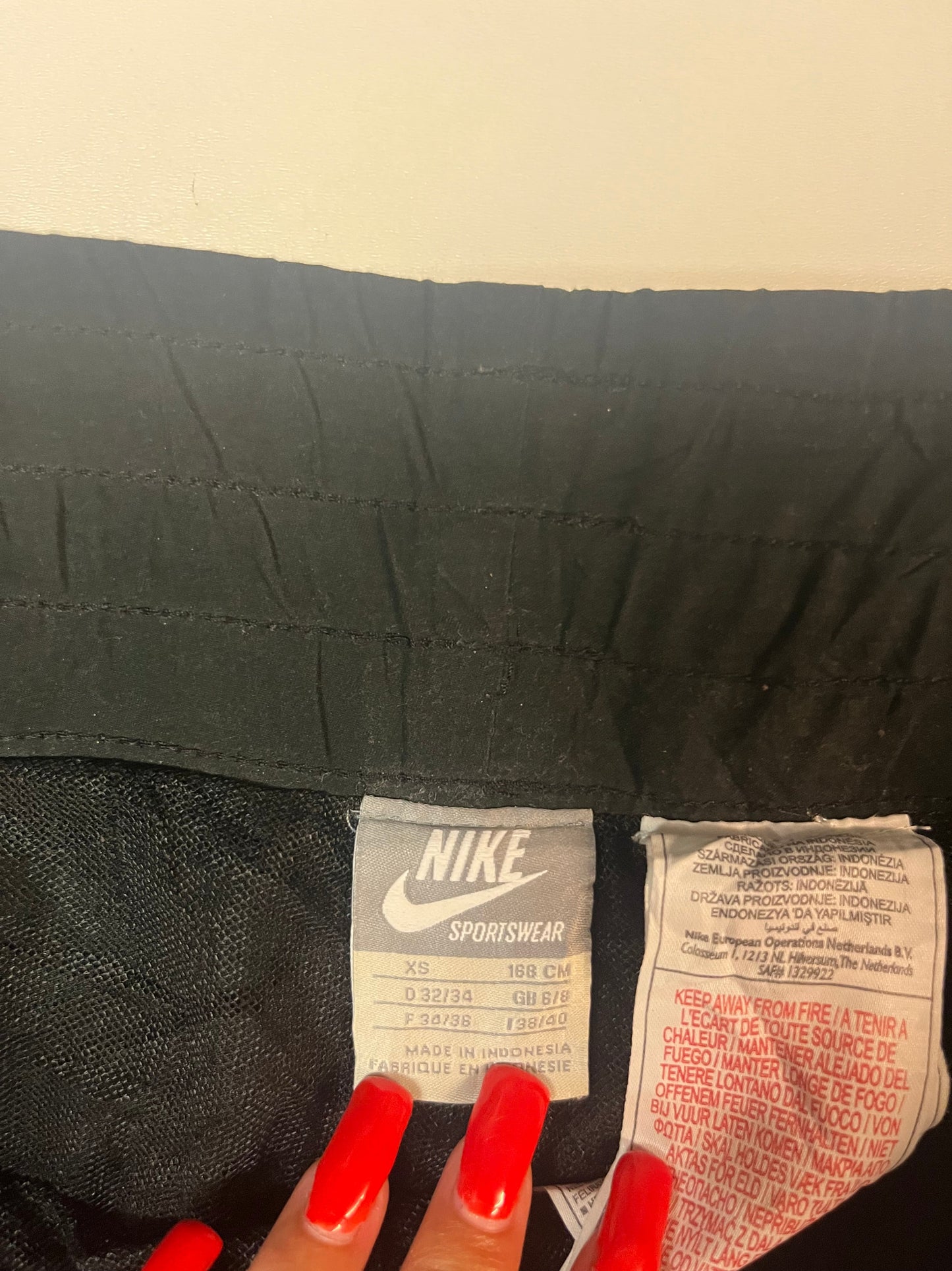 Vintage Nike Trackpants baggy XS 3097