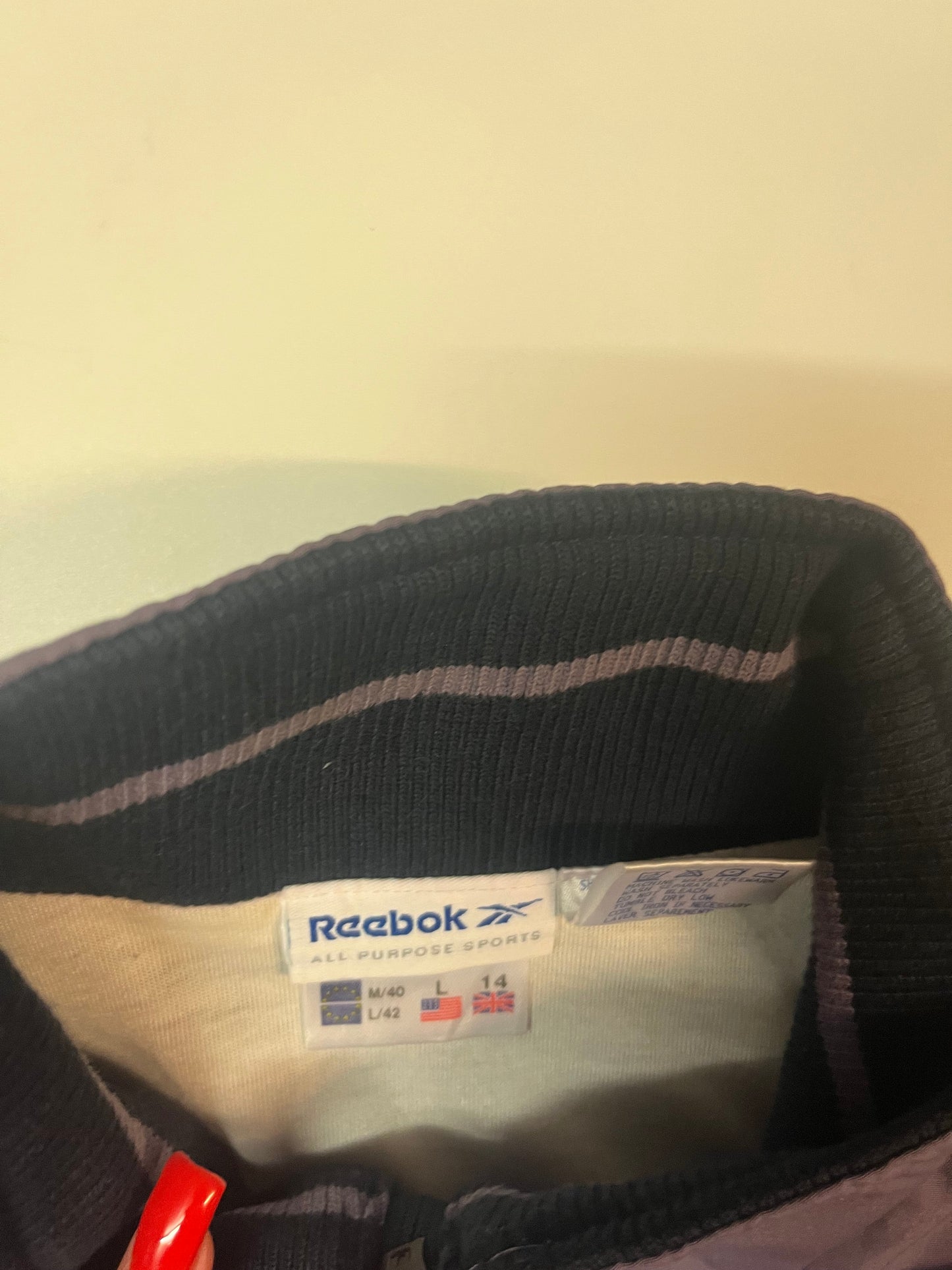 Vintage Reebok Jacke L fit M 3127