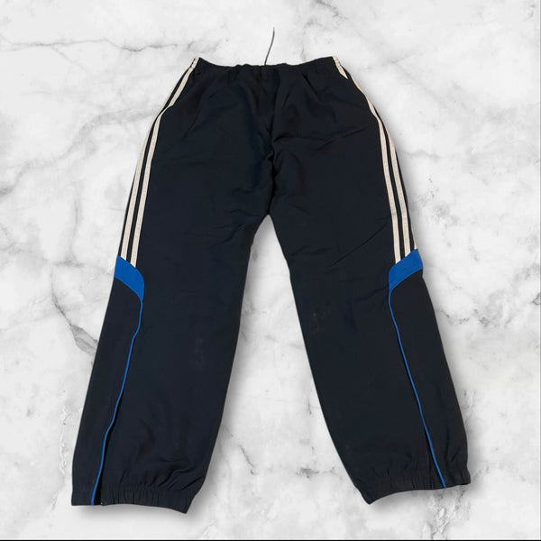 Adidas Vintage Trackpants Baggy Nylon Stoff aus Regenjacke M 257