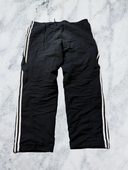 Adidas Vintage Trackpants L baggy Bund kaputt 6827