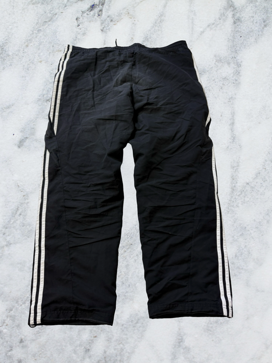 Adidas Vintage Trackpants L baggy Bund kaputt 6827