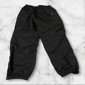 Nike Vintage Trackpants Baggy Nylon Stoff aus Regenjacke L 175