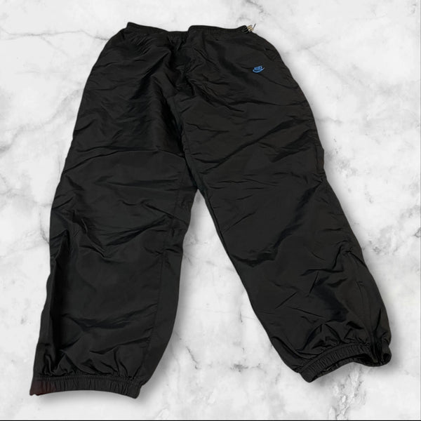 Nike Vintage Trackpants Baggy Nylon Stoff aus Regenjacke L 175