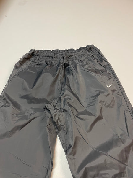 Nike Vintage Trackpants Baggy Nylon Stoff aus Regenjacke L 9466