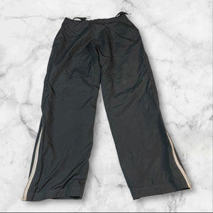 Nike Vintage Trackpants Baggy Nylon Stoff aus Regenjacke L 265