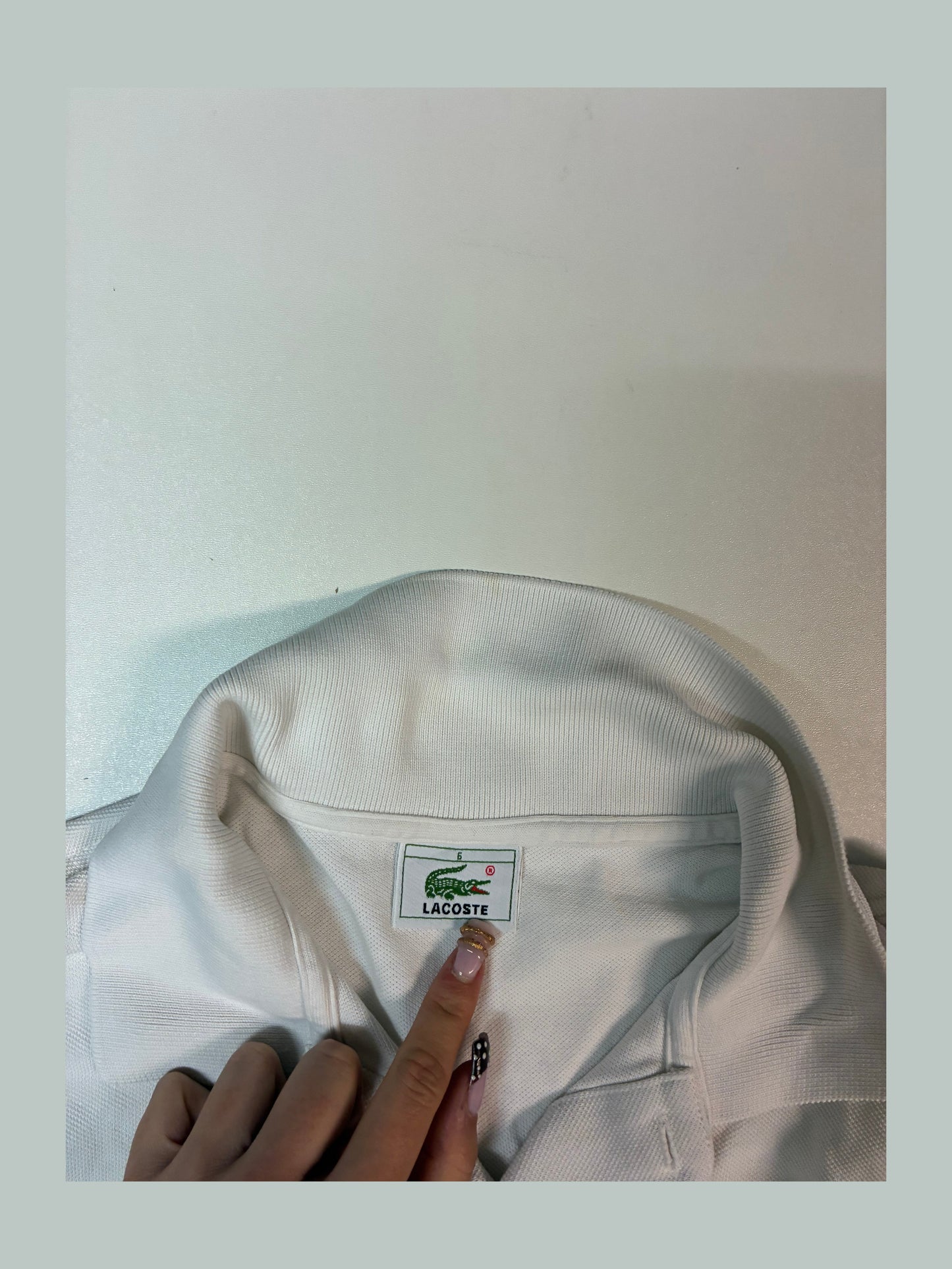 Vintage Lacoste Polo Shirt M 6107