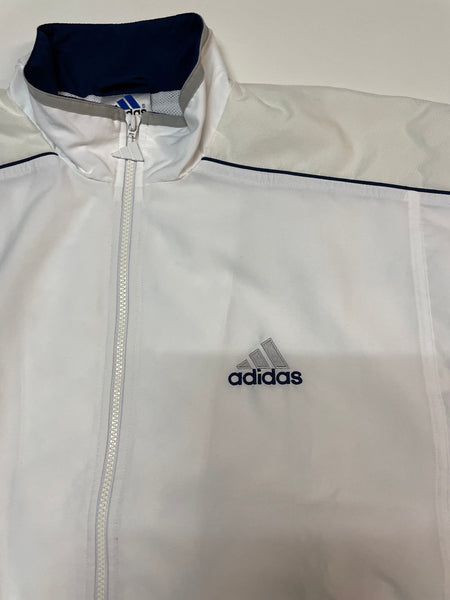 Adidas Vintage Trackjacket Nylon Stoff aus Regenjacke #9030 Gr M