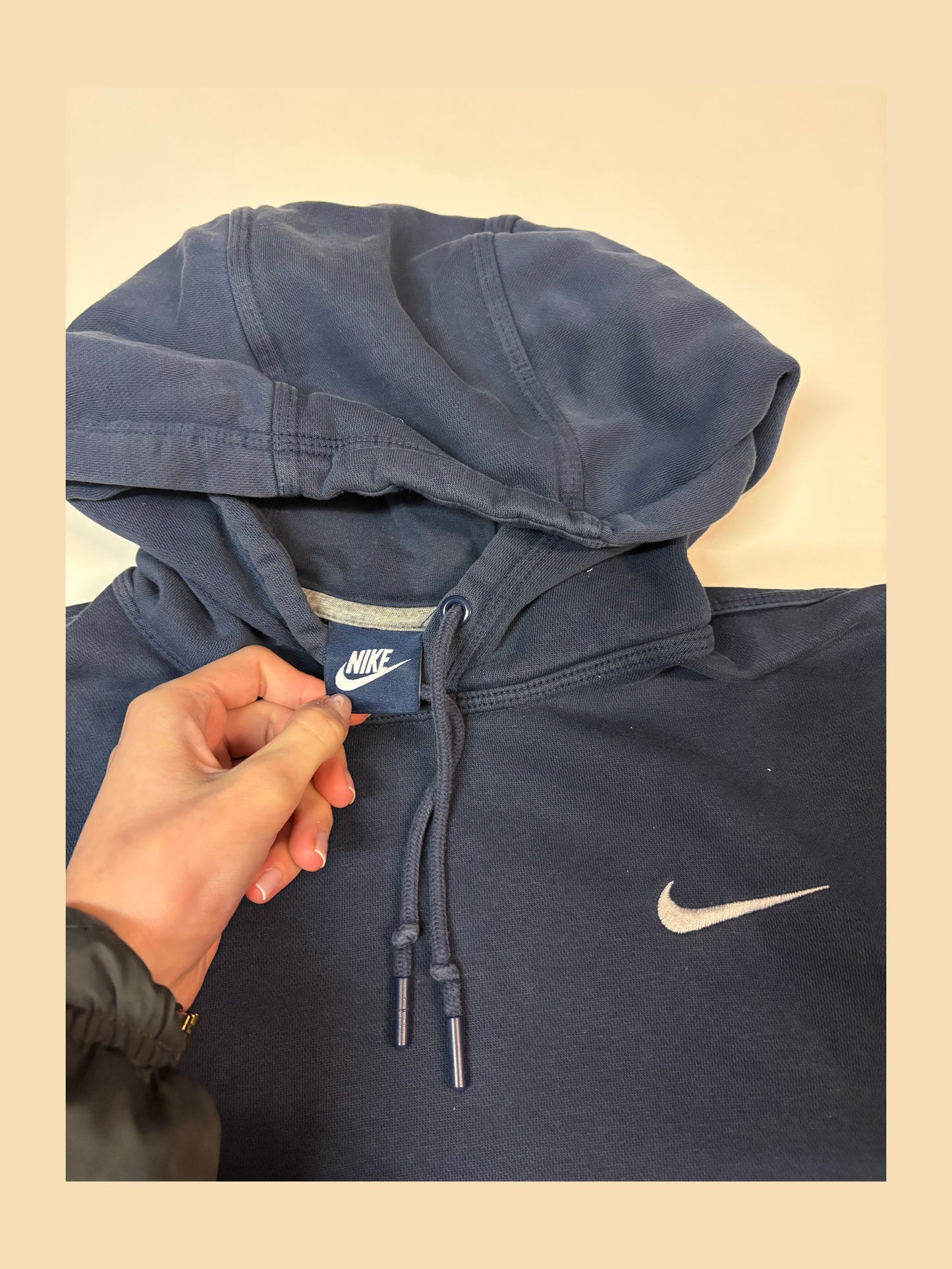 Nike Vintage Hoodie viele Flecken M 6204