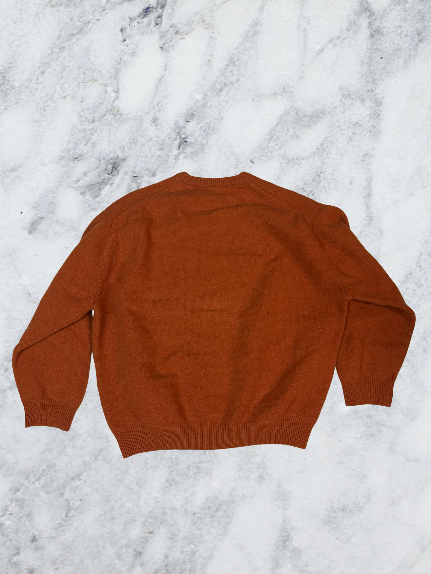 Lacoste Vintage Pullover S-M 100% Wolle 5872