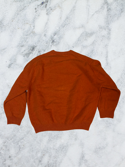 Lacoste Vintage Pullover S-M 100% Wolle 5872