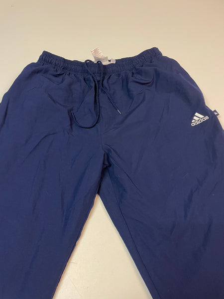 Adidas Vintage Trackpants Baggy Nylon Stoff aus Regenjacke L 434