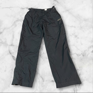 Reebok Vintage Trackpants Baggy Nylon Stoff aus Regenjacke M 266