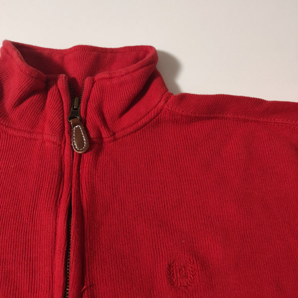 Ralph Lauren chaps Vintage 3/4 zip Pullover #7938