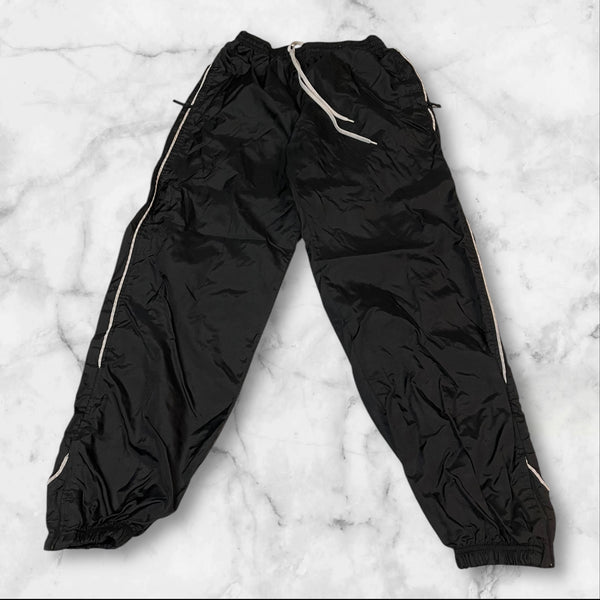 Nike Vintage Trackpants Baggy Nylon Stoff aus Regenjacke XL 161