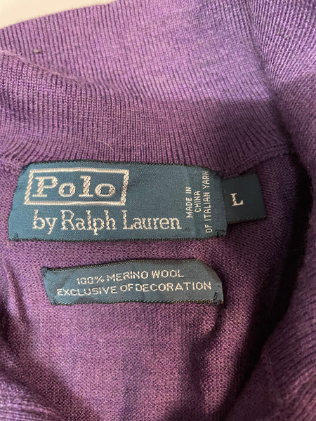 Ralph Lauren Vintage Pullover Wolle L 920
