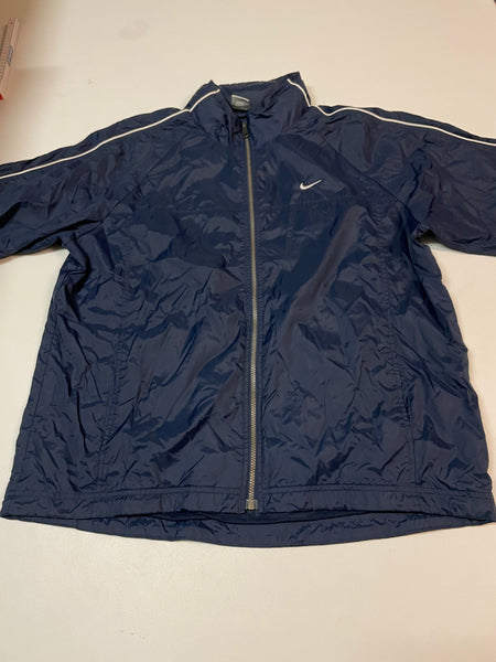 Nike Vintage Trainingsjacke Nylon Stoff aus Regenjacke XL 9558