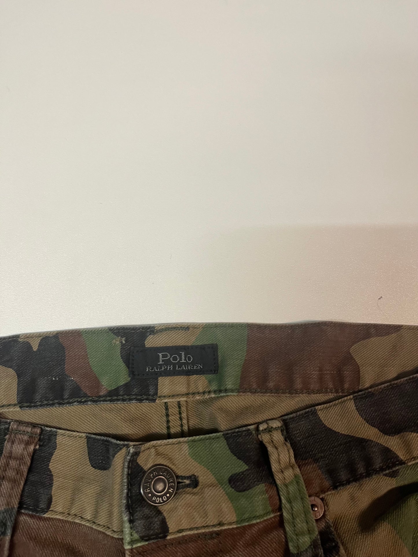 Polo Ralph Lauren Vintage Jeans Cargo Muster W32 L32 3479